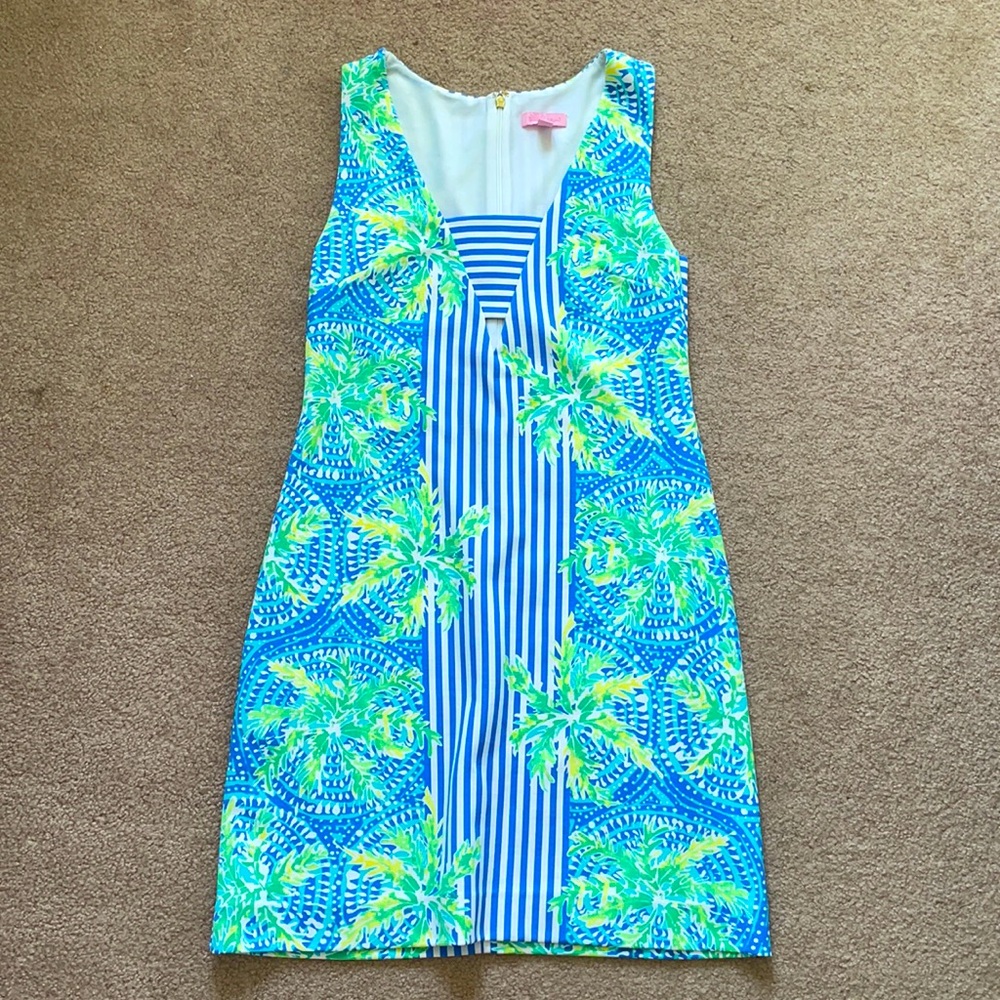 Lilly Pulitzer Cut Out Shift Dress